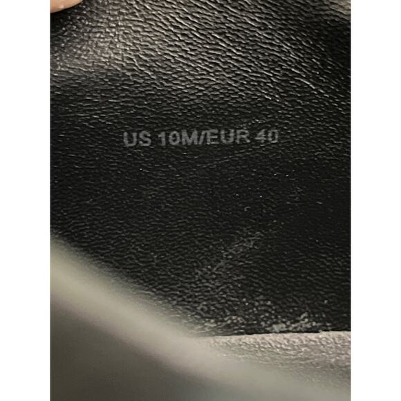 Vince Blair Black Leather Slip-On Sneakers Women’s 10 EU 40 Casual Shoes - Picture 2 of 9